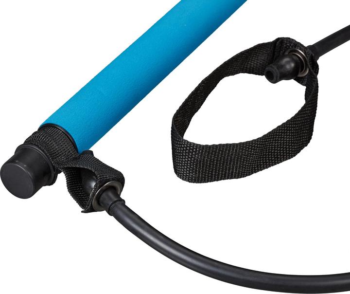 Produktbild Relaxdays Pilates-Stange + Widerstandsbänder (0.03 m)