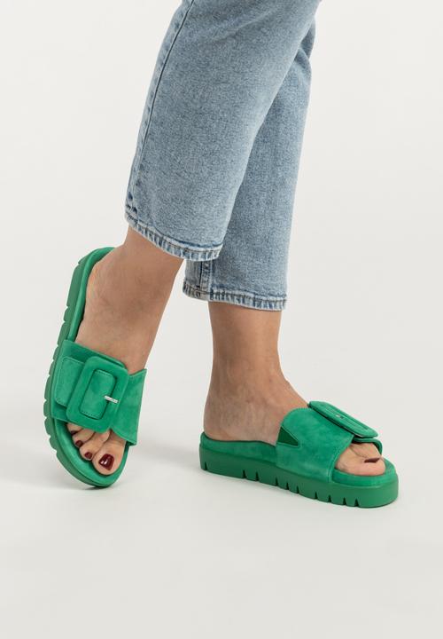 Actual product image Vitaform Pantoletten Damen Weite H Samtziegenleder (41)