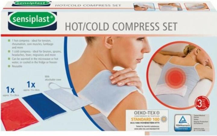 Actual product image Sensiplast Back Heat-Cold Compress Set (2 x)