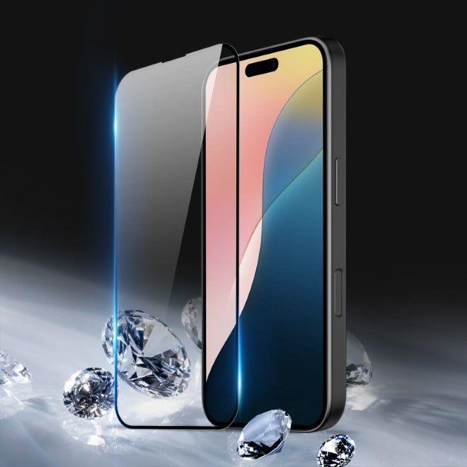 Actual product image Dux Ducis Armoured glass 10D (1 Piece, Apple iPhone 16)