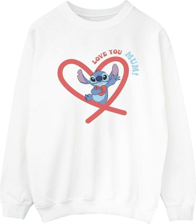 Produktbild Disney Lilo & Stitch Love You Mum Sweatshirt (L)
