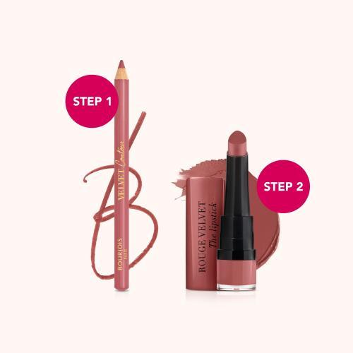 Actual product image Bourjois Rouge Velvet The Lipstick (49 Maca'Rose)