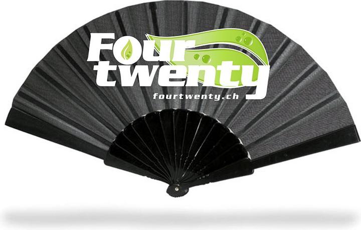 Fourtwenty Handfan Black