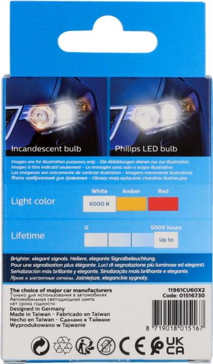 Produktbild Philips X-treme Ultinon Pro6000 (W5W)