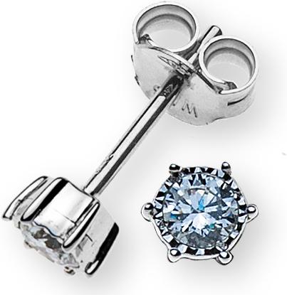 Muau Creolen (Weissgold 750 0.16ct.2 H SI Brillanten à je 0.08ct. - Trumiracle 0.50 enteckt man nur im Schmuck Shop von MUAU.)