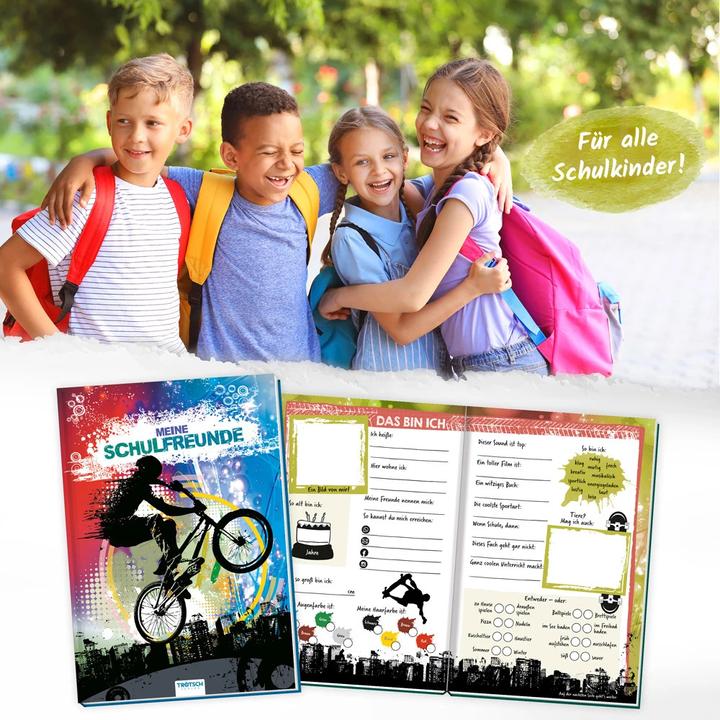 Actual product image Meine Schulfreunde 14x21 cm 80 Seiten mehrfarbig