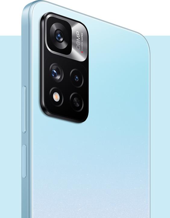 Actual product image Xiaomi Redmi Note 11 Pro+ 5G (256 GB, Star Blue, 6.67", Dual SIM, 108 Mpx, 5G)