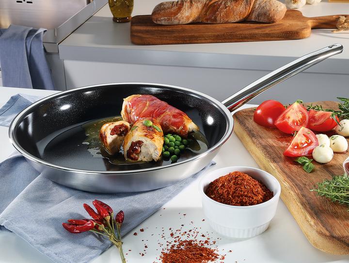 Immagine prodotto Spring Poêle à frire Vulcano Pure 100% PFAS FREE ø 28 cm (28 cm, Padella per friggere)