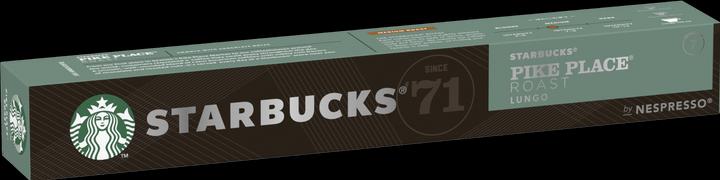 Actual product image Starbucks Pike Place Roast by Nespresso Medium Roasts (10 x Port.)
