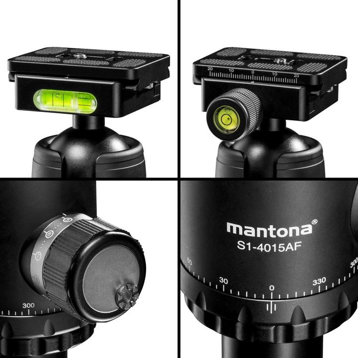 Produktbild mantona Fortress 40 Kugelkopf (S1-4015AF) (Kugelkopf)