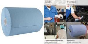 Image du produit Hygoclean Rouleau de nettoyage, 3 couches, bleu, 350 m (1000 x)