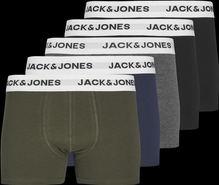 Image du produit Jack & Jones Lot de 5 boxers garçon (128, Pack de 5)