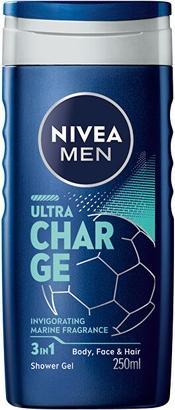Produktbild NIVEA Shower gel for men Ultra Charge (Shower Gel) 250 ml (250 ml)