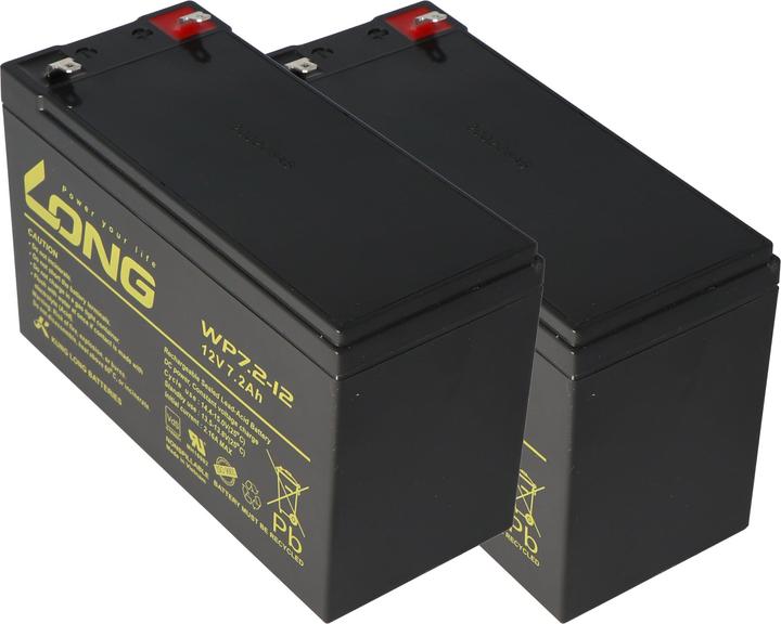 Image du produit Kung Long Jeu de batteries pour APC RBC48, SUA750I, SMT750I, DLA750I, UPS-750T, UPS-750THV, UPS-750TLV (12 V)