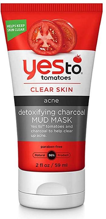 Actual product image Yes To Yesto mask, detoxifying charcoal mud mask