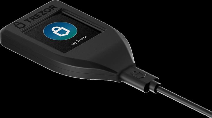 Actual product image Trezor Model T (Ethereum Classic, Litecoin, Bitcoin)