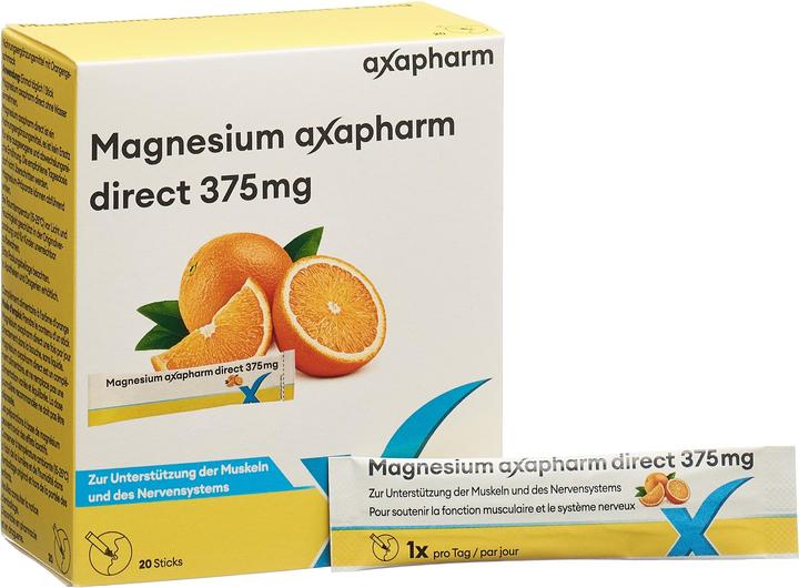 Actual product image Axapharm Magnesium direct (20 Piece, Powder, 70 g)