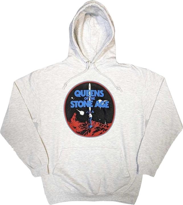 Actual product image Queens Of The Stone Age Unisex Adult Branca Sword Hoodie (L)