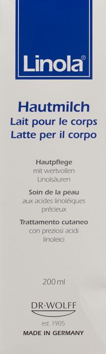 Image du produit Linola Lait pour le corps (Lait pour le corps, 200 ml)