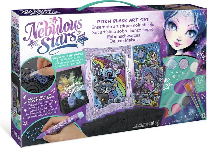 Actual product image Nebulous Stars Raven black deluxe painting set