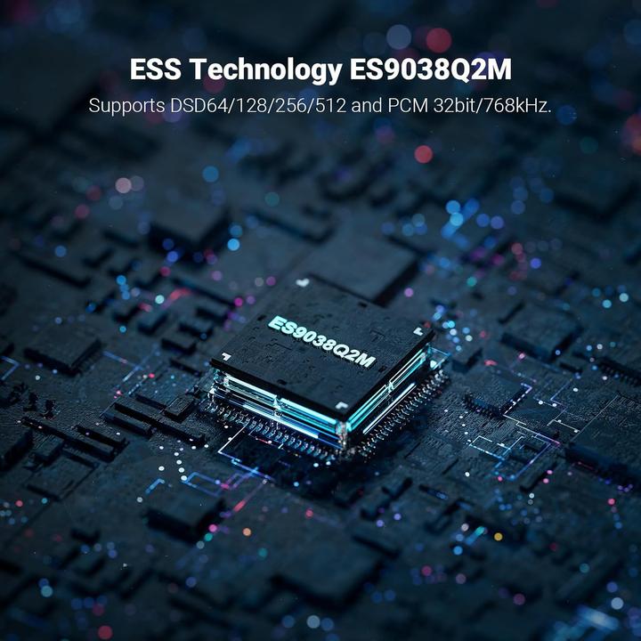 Immagine prodotto Fosi Audio DS1, 32-Bit/768 kHz DAC und Kopfhörerverstärker