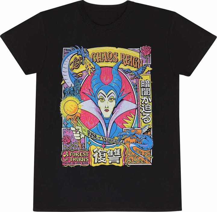 Produktbild Disney Erwachsene Let Chaos Reign Maleficent TShirt (M)