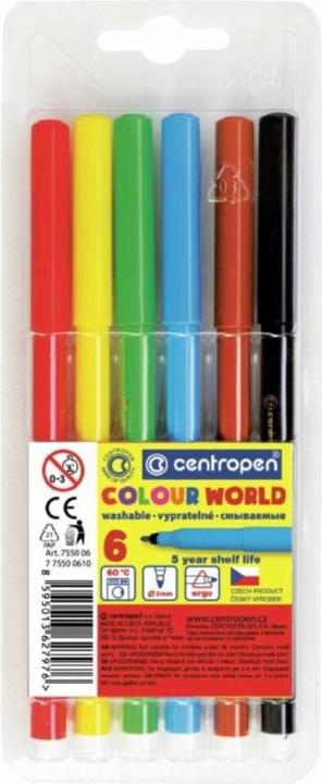 Centropen Marker 6 Farben (Multicoloured)