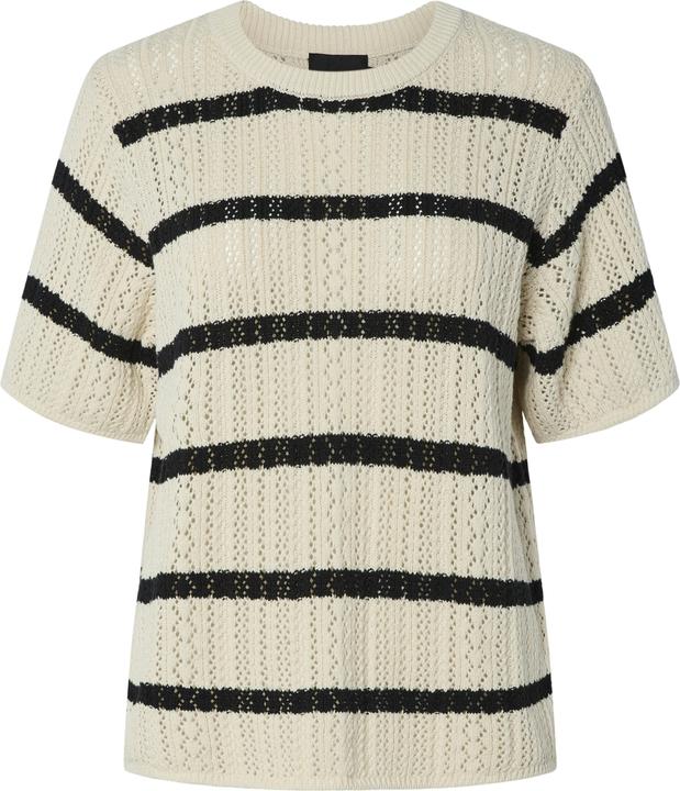 Pieces Pcnuka Ss O-Neck Knit Noos Bc (XS)