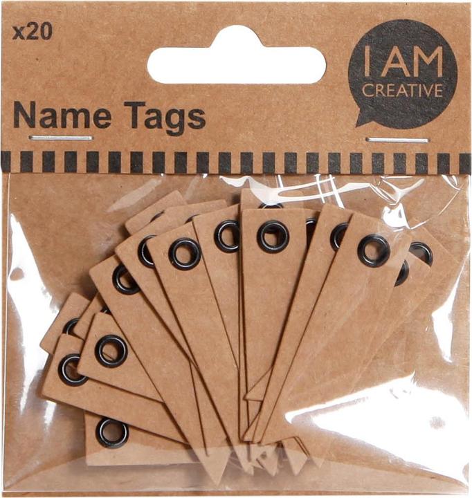 Image du produit I Am Creative Porte-nom (20 x)