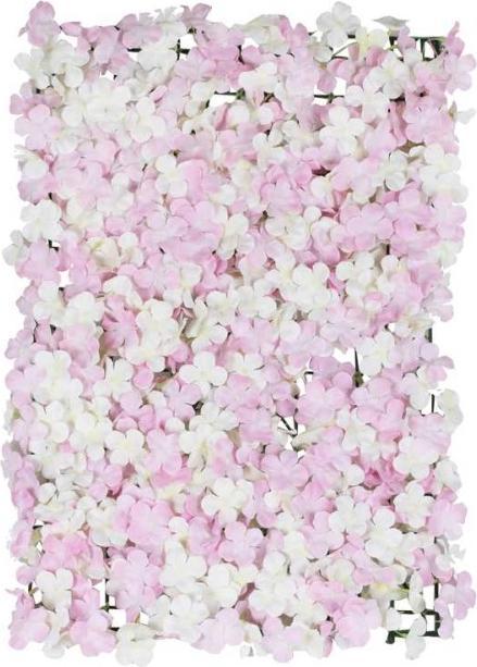 Ginger Ray Flower Wall Decoration Pink & White - Mix it Pink