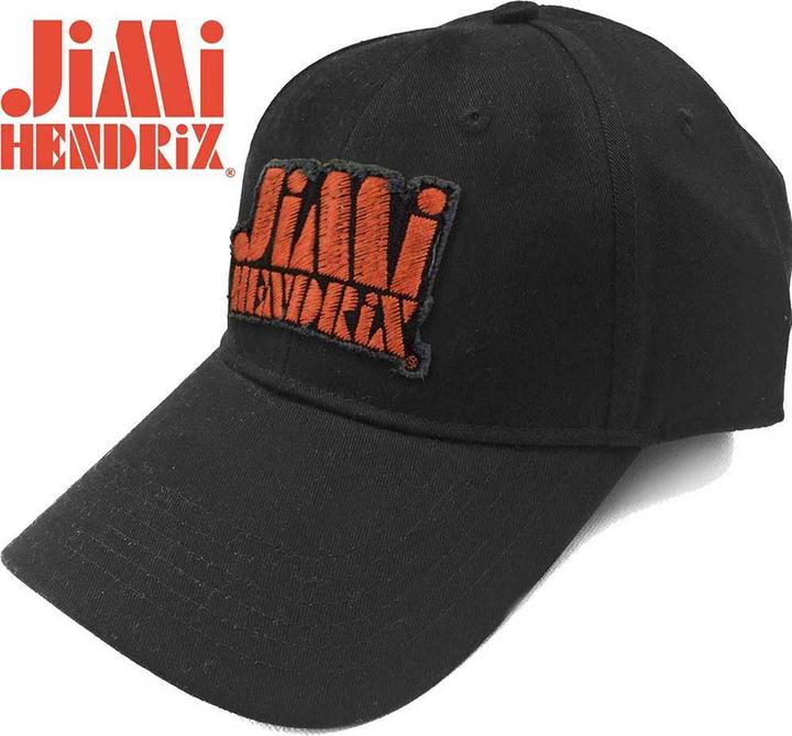 Jimi Hendrix JimiHendrix Orange Stencil Logo BL B