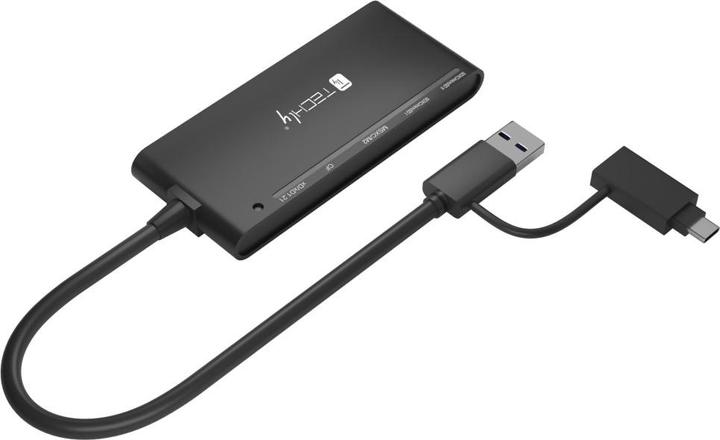 Immagine prodotto Techly Lettore multi-card USB-A e USB-C (Tipo-B)