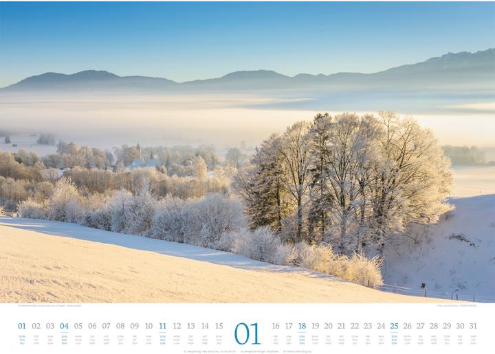 Immagine prodotto Morgenlicht Kalender 2026 (54 x 42 cm, Inglese, Francese, Tedesco)