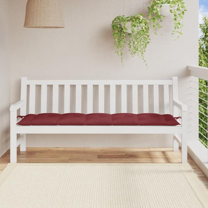 Image du produit VidaXL Housse de banc de jardin en tissu (180 x 50 x 7 cm)