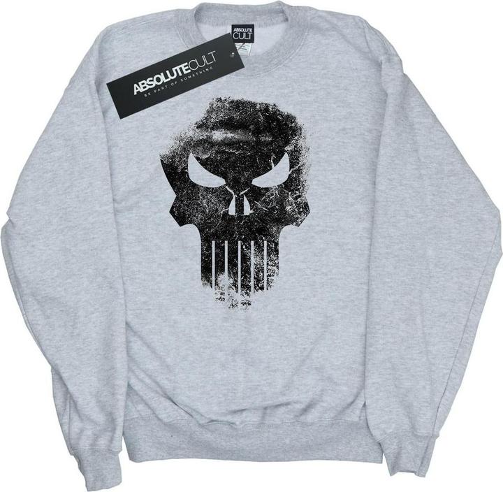 Immagine prodotto The Punisher Distrressed Skull Felpa Uomo (M)