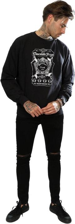 Actual product image Mens Chocolate Frogs Mono Label Sweatshirt (XXL)