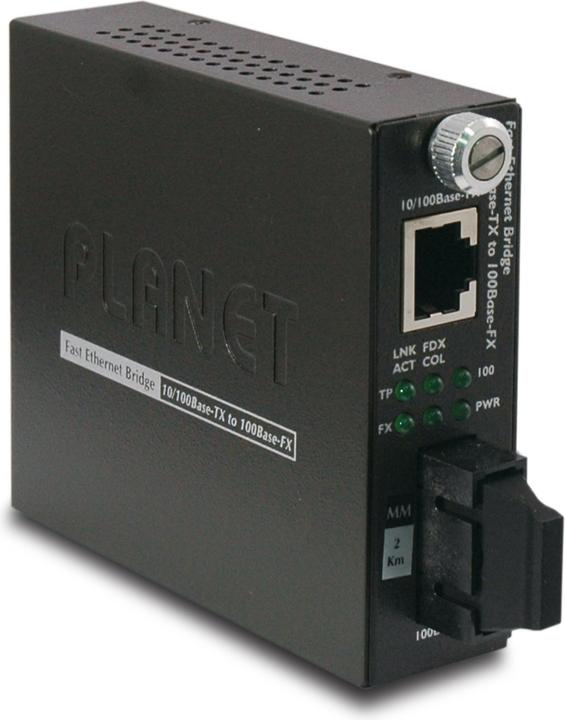 Actual product image Planet FST-802 Network Media Converter Multi-Mode