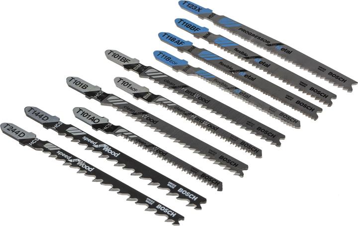 Actual product image Bosch Professional Zubehör Jigsaw blade set Robust Line