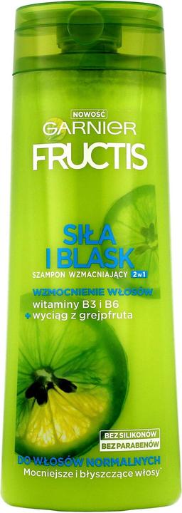Garnier New Fructis Strength And Shine Shampoo For Normal Hair 400Ml