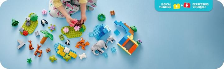 Actual product image LEGO Wildtier-Familien 3-in-1-Set (10446)