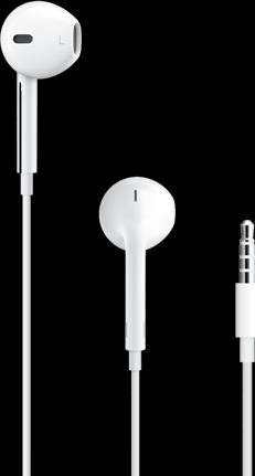 Actual product image Apple EarPods with Remote and Mic (3.5mm jack) (ANC, Cable)