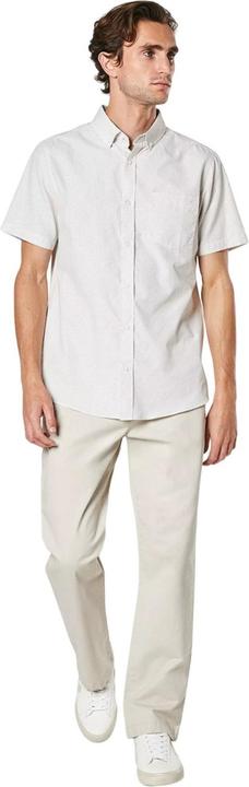 Actual product image Universal Textiles Mens Dotted Short-Sleeved Shirt (XL)
