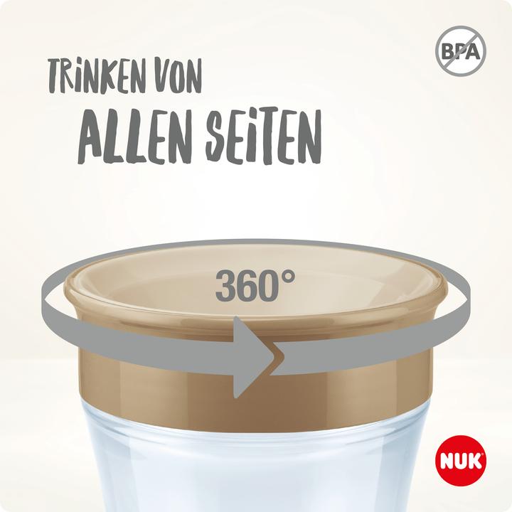 Produktbild NUK Magic Cup Peppa Pig 360°-Trinkrand