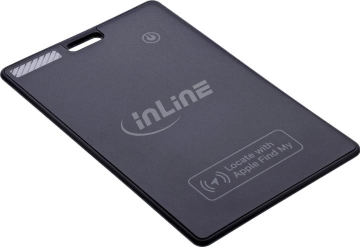 Productafbeelding InLine ® Wallet Finder, smarte Karte für die Geldbörse, Qi-Aufladung, 100mAh, IPX5 (iOS, iPadOS)