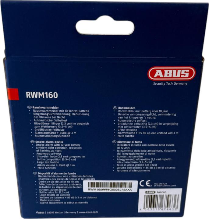 Actual product image Abus RWM160