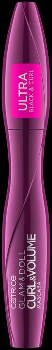 Actual product image Catrice Glam&Doll Curl & Volume Mascara (Black)
