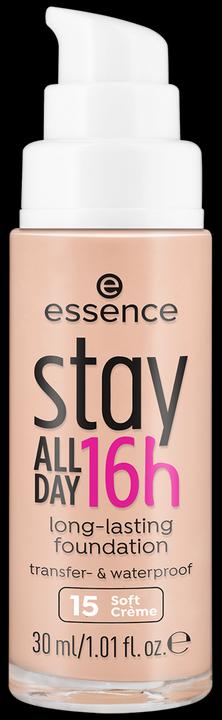 essence stay All Day 16h long-lasting Foundation (15 Soft Creme)