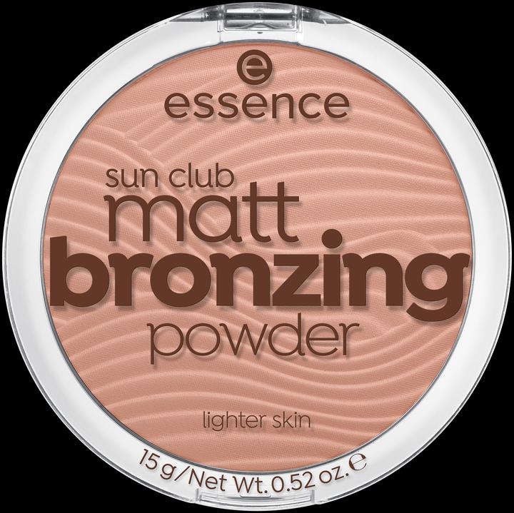essence Sun Club Matt Bronzing Powder (Natural, Bronzer, 15 g)