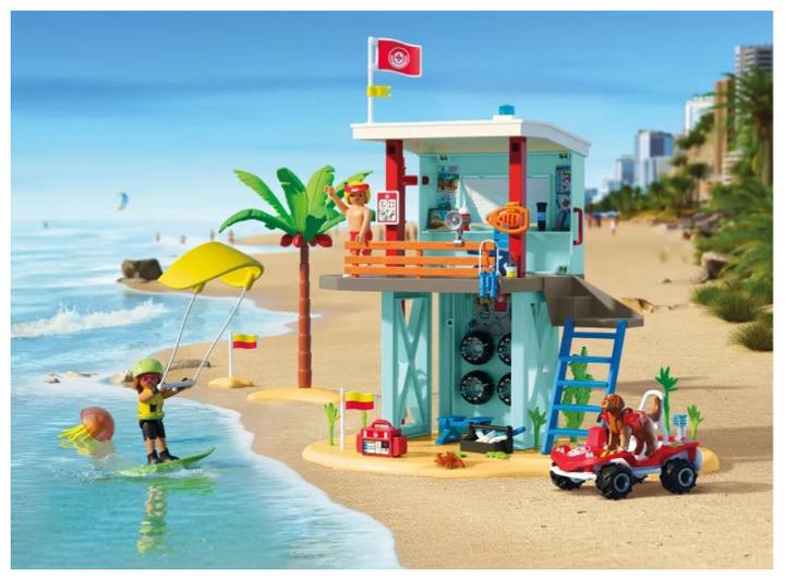 Immagine prodotto Playmobil Torre di salvataggio con buggy da spiaggia (71903, Playmobil La mia vita)