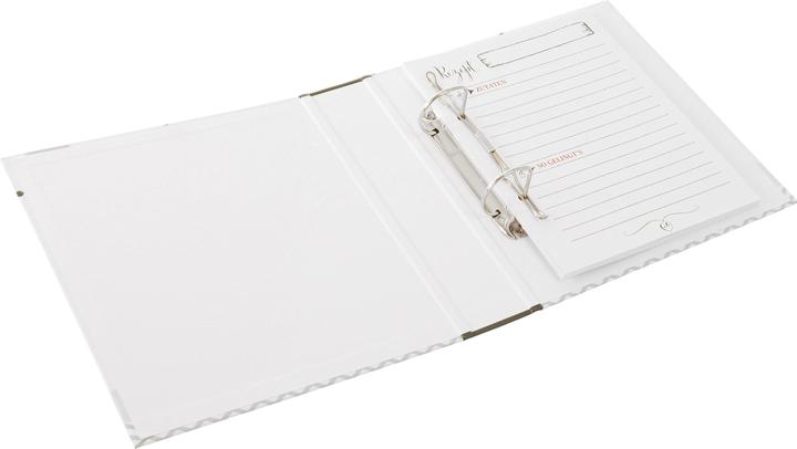 Actual product image Goldbuch Notebook for Recipes Homemade 21 x 22 cm (21 x 22 cm, Lined, Hardcover)